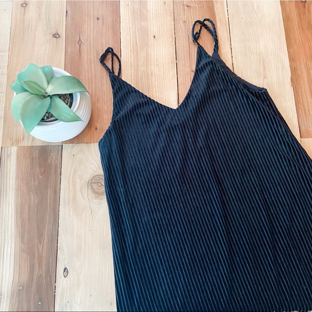 Wild Fable black velvet dress